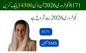 8171 یکم فروری 2026 آن لائن 14500 چیک کریں